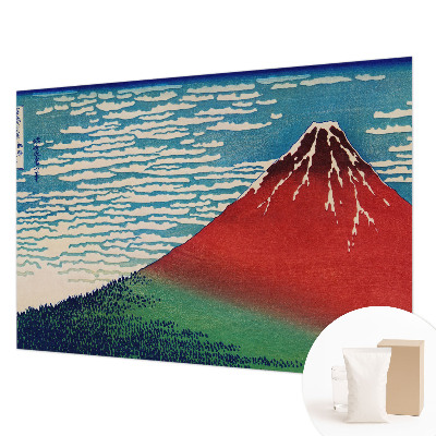 Vliestapete fürs Wohnzimmer Roter Berg