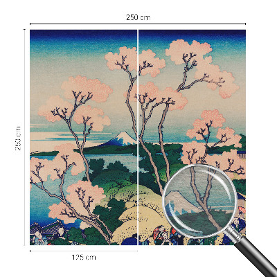 Vlies-Fototapete fürs Schlafzimmer Kirschblüten