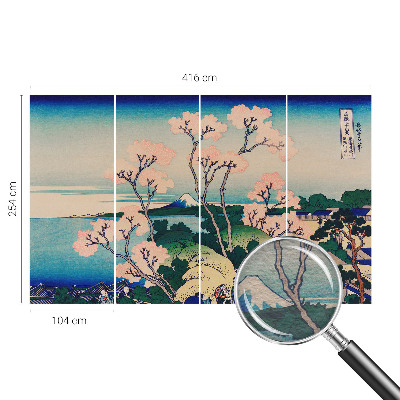 Vlies-Fototapete fürs Schlafzimmer Kirschblüten