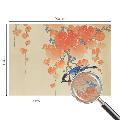 Vliestapete fürs Schlafzimmer Weinharmonie