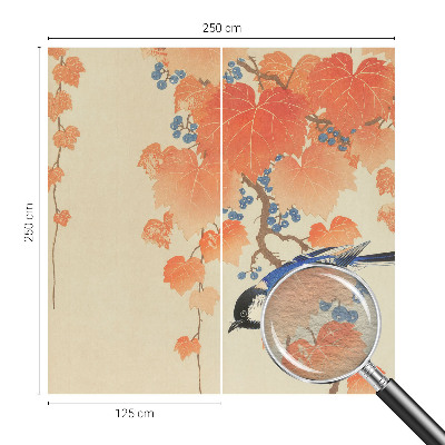 Vliestapete fürs Schlafzimmer Weinharmonie