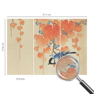 Vliestapete fürs Schlafzimmer Weinharmonie