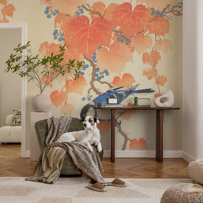 Vliestapete fürs Schlafzimmer Weinharmonie