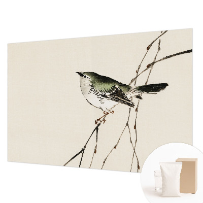 Bedruckte Vlies-Fototapete mit harmonischem Vogelmotiv