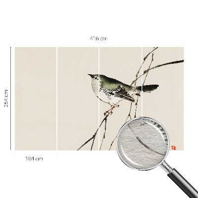 Bedruckte Vlies-Fototapete Harmonischer Vogel