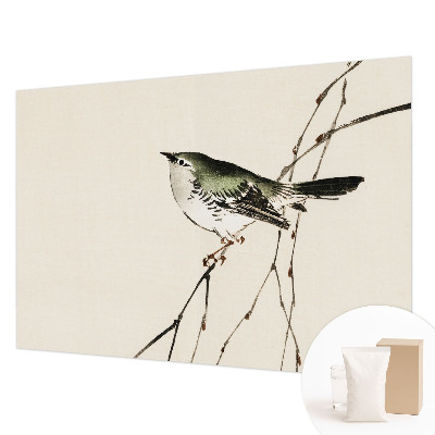 Bedruckte Vlies-Fototapete mit harmonischem Vogelmotiv