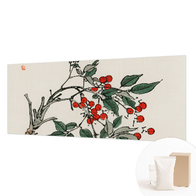 Moderne Vlies-Fototapete Ein Zweig Beeren