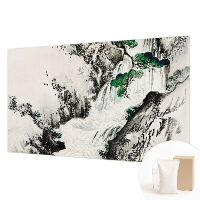 Wand-Fototapete mit einem Motiv eines Wasserfalls