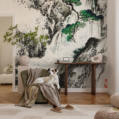 Wand-Fototapete Wasserfall der Natur