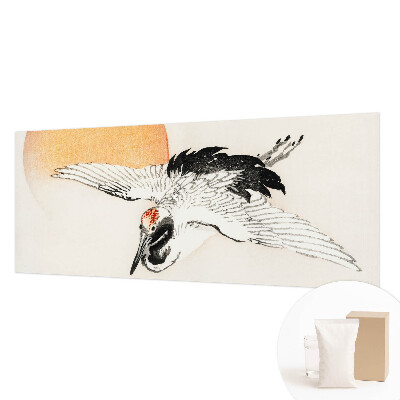 Vliestapete fürs Wohnzimmer Eleganter Kranich