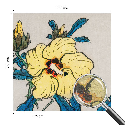 Fototapete nach Maß Gelbe Blume