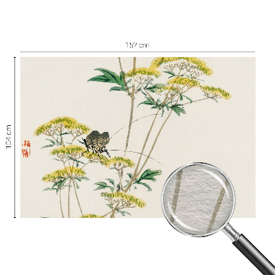 Dekorative Wand-Fototapete Blumen Natur