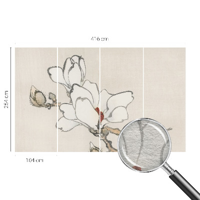 Fototapete Zarte Magnolien