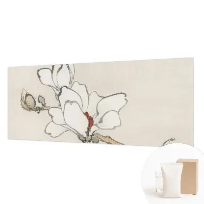Fototapete mit zarten Magnolienmotiven