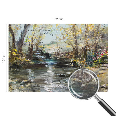 Fototapete fürs Schlafzimmer Waldbach