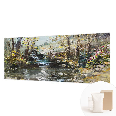 Fototapete fürs Schlafzimmer Waldbach