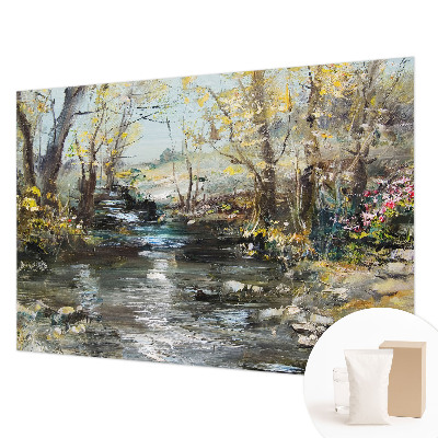 Fototapete fürs Schlafzimmer Waldbach