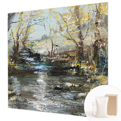 Fototapete fürs Schlafzimmer Waldbach