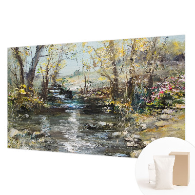 Fototapete fürs Schlafzimmer Waldbach