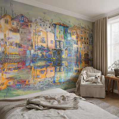 Motivtapete aus Vlies Magische Stadt