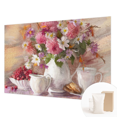 Fototapete aus Vlies mit Motiv Wildblumen