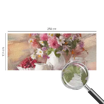 Fototapete aus Vlies mit Motiv Wildblumen