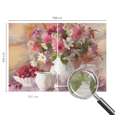 Fototapete aus Vlies mit Motiv Wildblumen