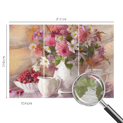 Fototapete aus Vlies Wildblumen