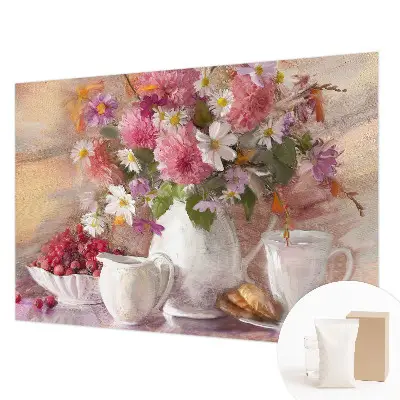 Fototapete aus Vlies mit Motiv Wildblumen