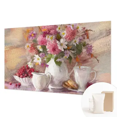 Fototapete aus Vlies mit Motiv Wildblumen