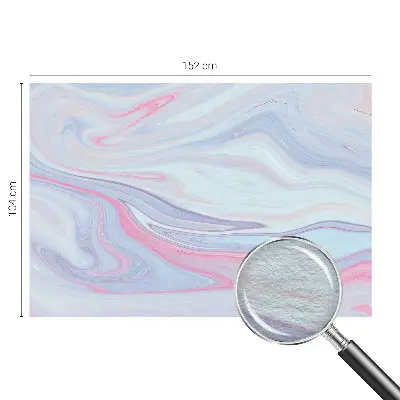 Vlies-Fototapete fürs Schlafzimmer mit pastellfarbenem Wirbelmuster