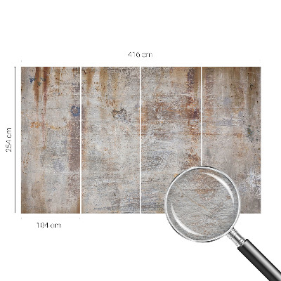 Moderne Vlies-Fototapete Rohe Oberfläche