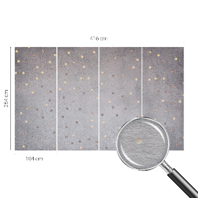 Wand-Fototapete Symmetrische Punkte