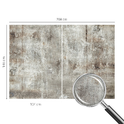 Dekorative Wand-Fototapete mit Industrieflächen-Motiv