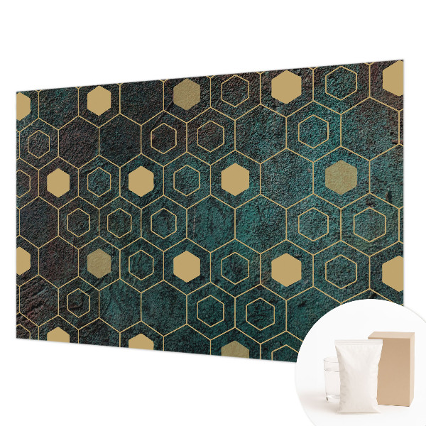 Fototapete Geometrische Sechsecke