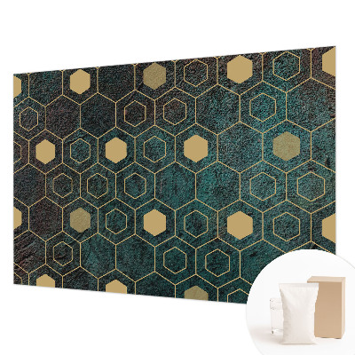 Fototapete Geometrische Sechsecke