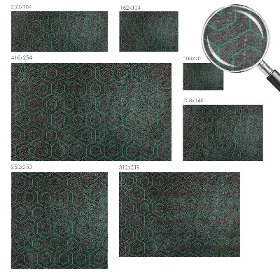 Vlies-Fototapete mit geometrischem Muster