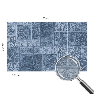 Wandtapete Pflanzenornamente