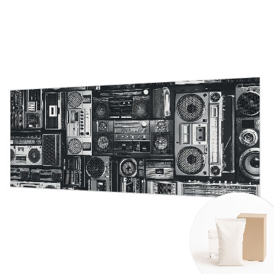 Fototapete fürs Wohnzimmer Retro-Radio