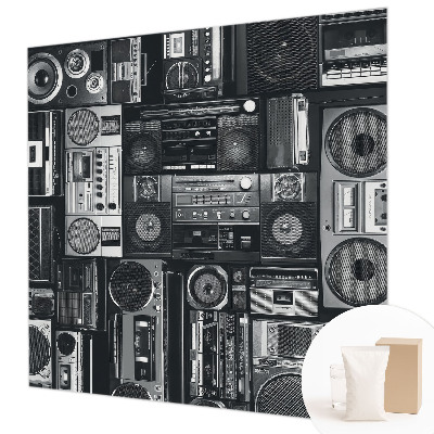 Fototapete fürs Wohnzimmer Retro-Radio