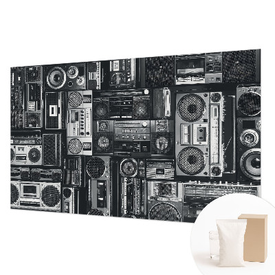 Fototapete fürs Wohnzimmer Retro-Radio