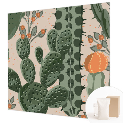 Motivtapete aus Vlies Grüne Kakteen
