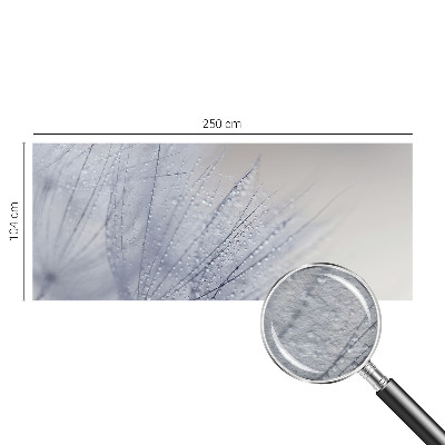 Fototapete aus Vlies Taubedeckter Löwenzahn