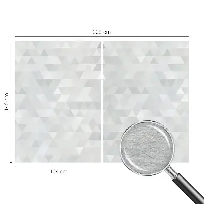 Vlies-Fototapete nach Maß mit grauem Muster