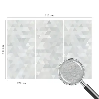 Vlies-Fototapete nach Maß mit grauem Muster