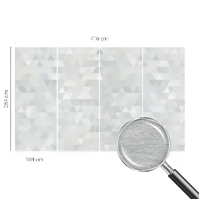 Vlies-Fototapete nach Maß mit grauem Muster
