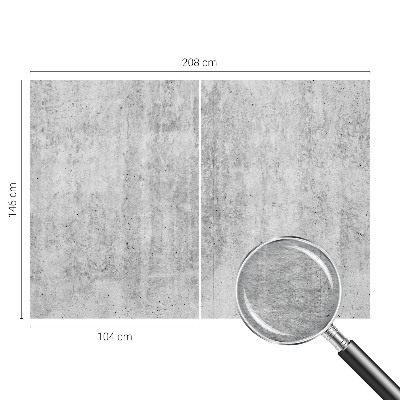 Vlies-Fototapete fürs Wohnzimmer mit Motiv einer Betonwand