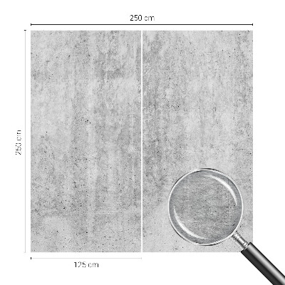 Vlies-Fototapete fürs Wohnzimmer mit Motiv einer Betonwand