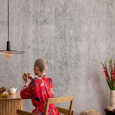 Vlies-Fototapete fürs Wohnzimmer mit Motiv einer Betonwand