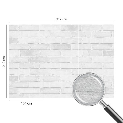 Vlies-Fototapete fürs Schlafzimmer Ziegelmauer